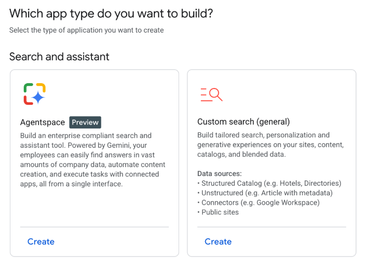 GCP:存取 AgentSpace
